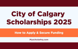 Discover City of Calgary scholarships to reduce tuition and support your education. Learn about eligibility