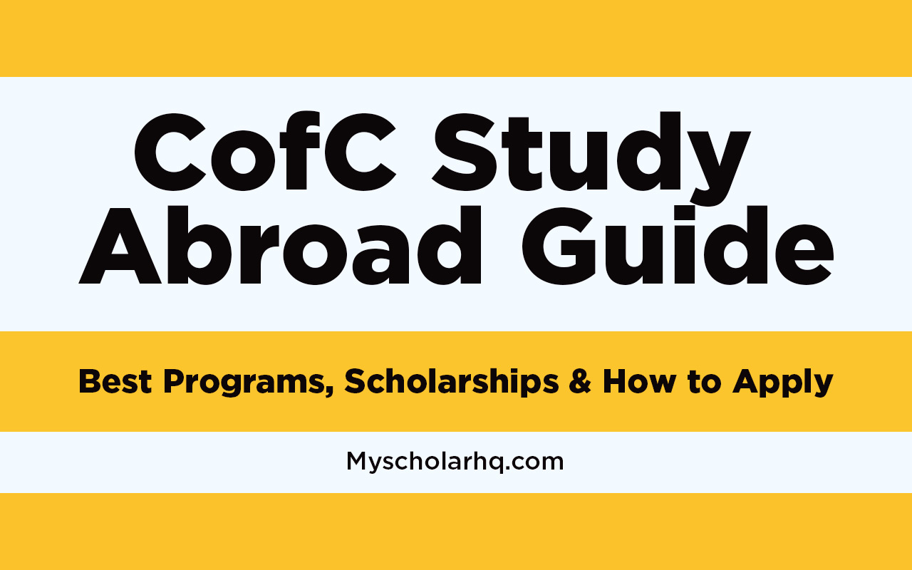 Cofc-Study abroad scholarships