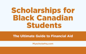 Scholarship for Black Canadian Students