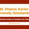 How to apply for St. Francis University scholarships